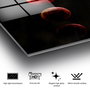 Wallity UV-201 Pintura Decorativa de Vidrio Templado Multicolor 70 x 100 cm